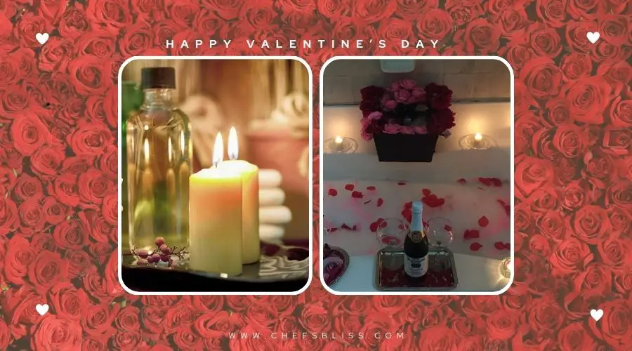 valentine’s day couples DIY spa night ideas