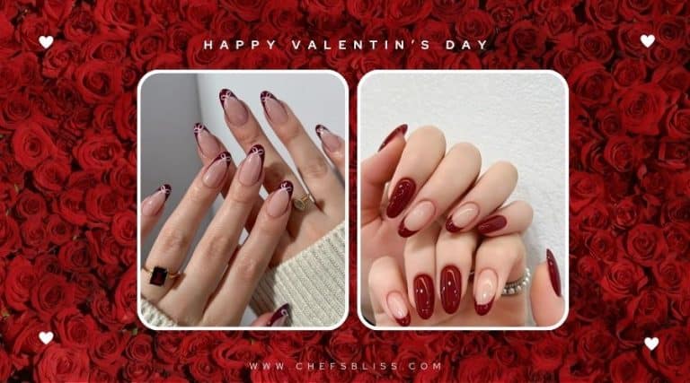valentine’s day cozy nail design ideas