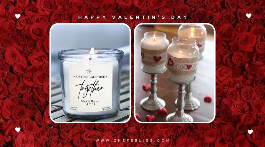 valentine’s day custom candle ideas