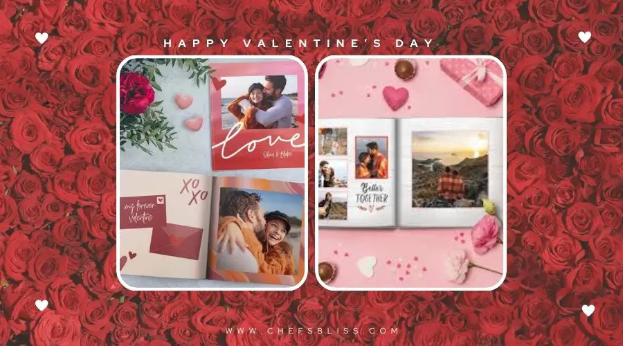 valentine’s day custom photo book gift ideas