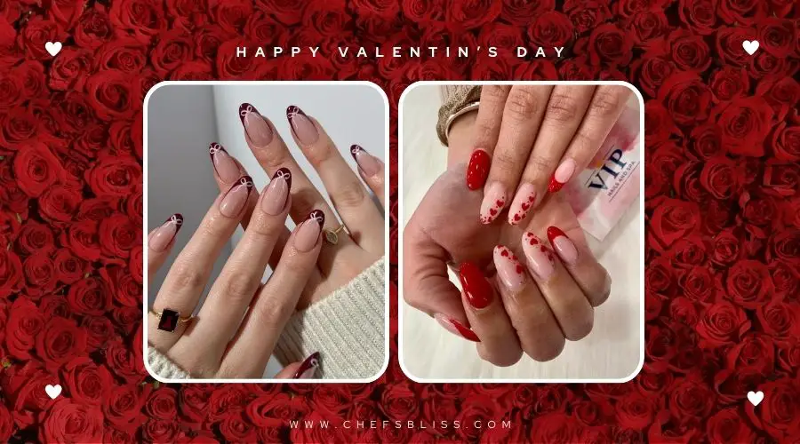 valentine’s day cute nail ideas