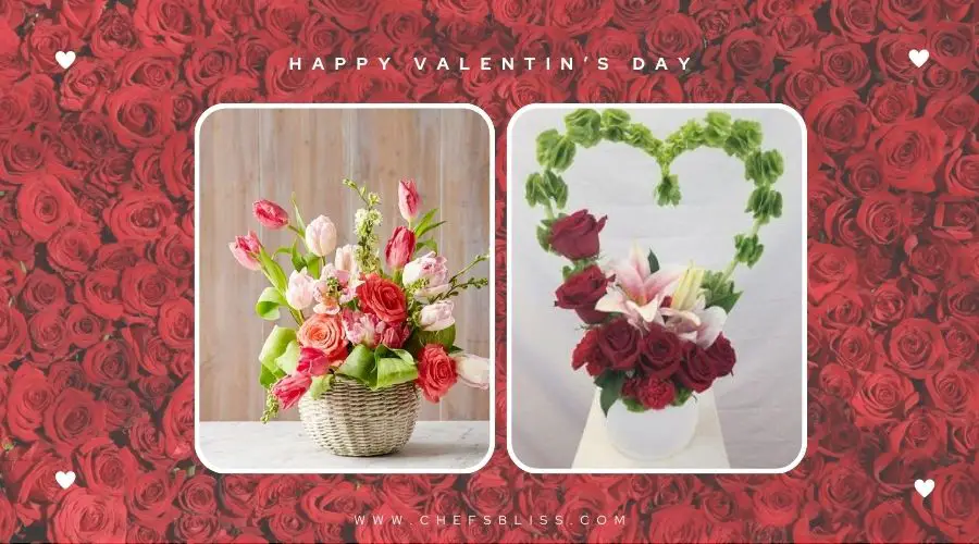 valentine’s day floral arrangement ideas