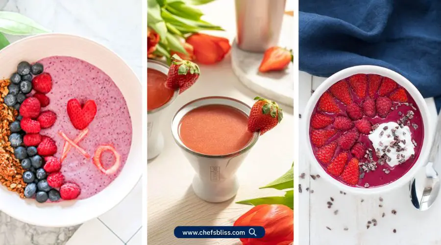 valentine's day fruit smoothie recipes