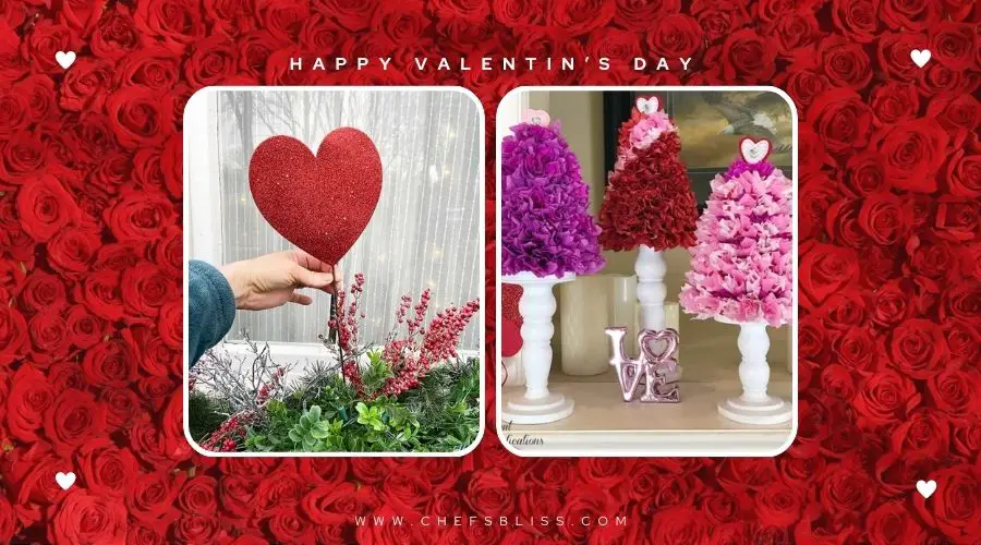 valentine’s day garden blooming trees ideas