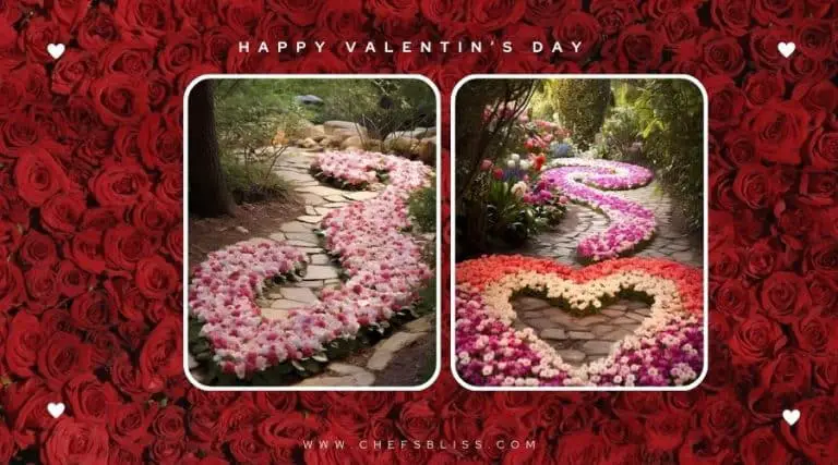 valentine’s day garden blooming trees ideas