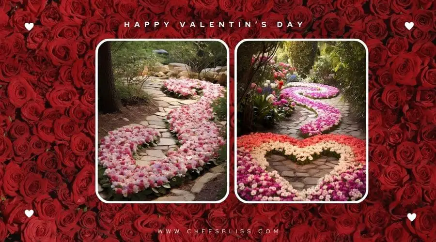 valentine’s day garden blooming trees ideas