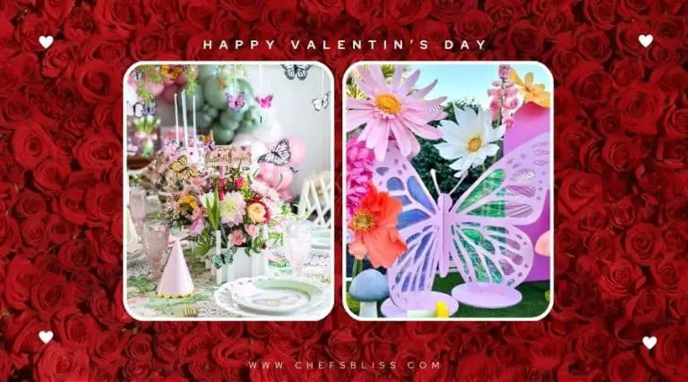 valentine’s day garden butterfly house ideas
