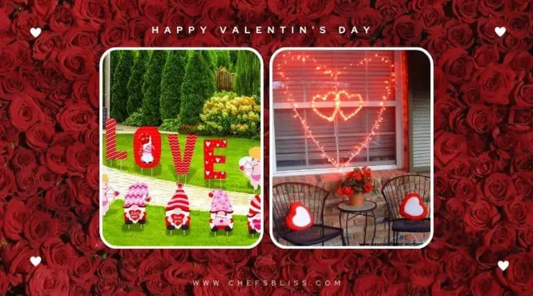 valentine’s day garden decoration ideas