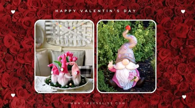 valentine’s day garden gnome ideas