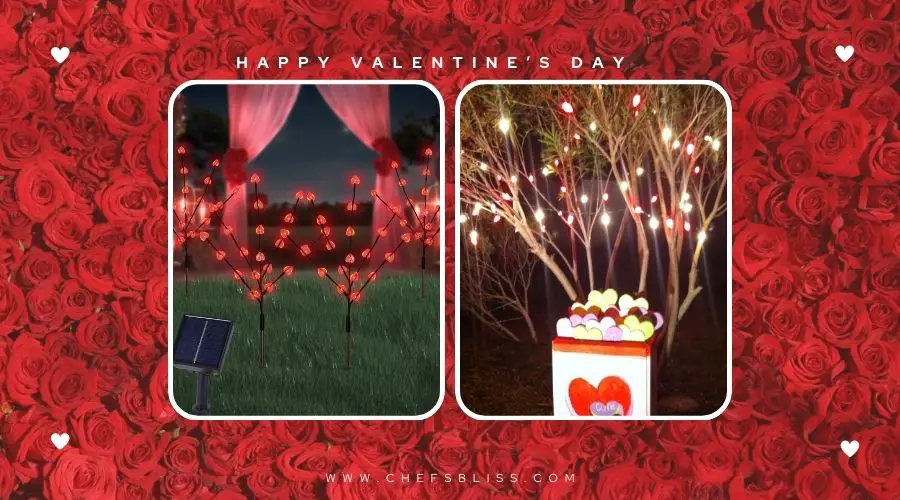 valentine’s day garden lantern ideas