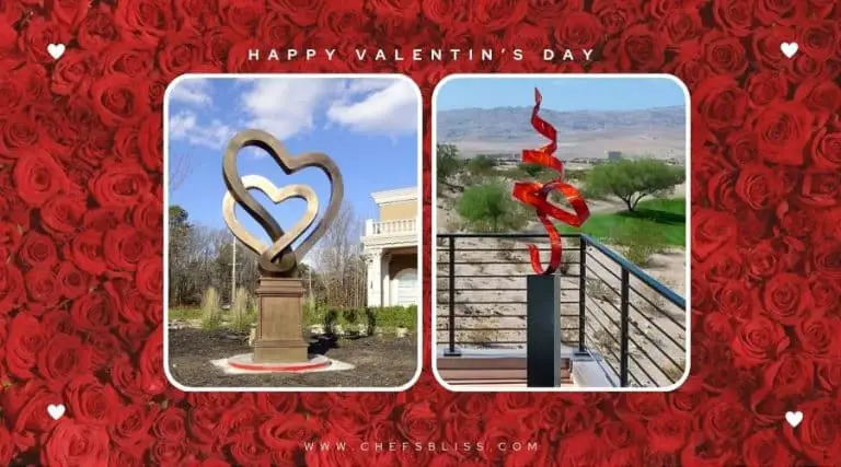 valentine’s day garden metal sculpture ideas
