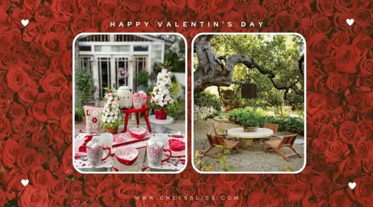 valentine’s day garden outdoor rug setup ideas