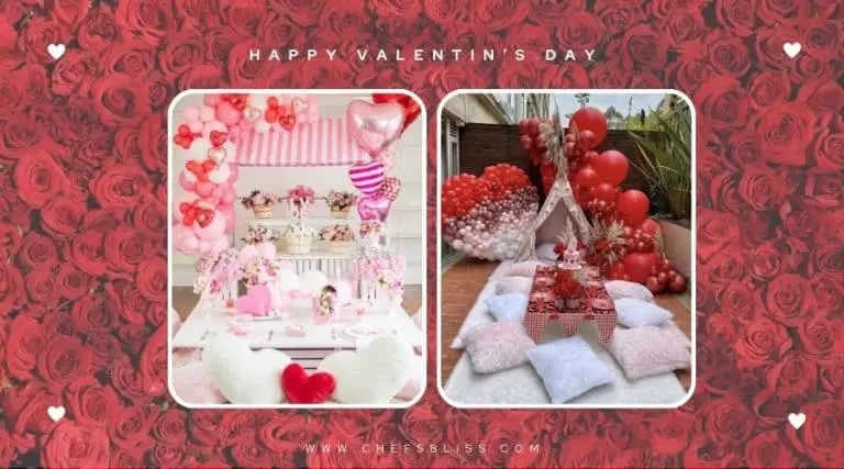 valentine’s day garden party decor ideas