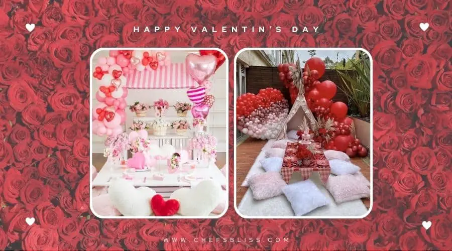 valentine’s day garden party decor ideas