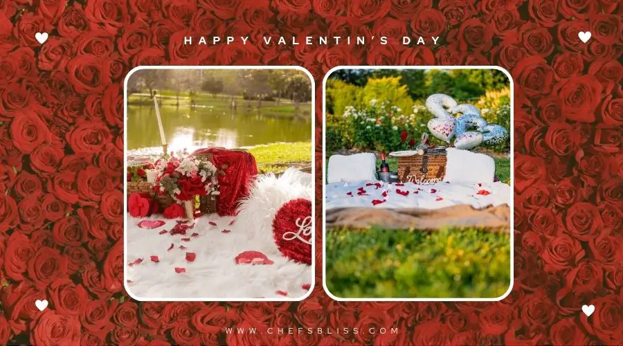 valentine’s day garden picnic ideas