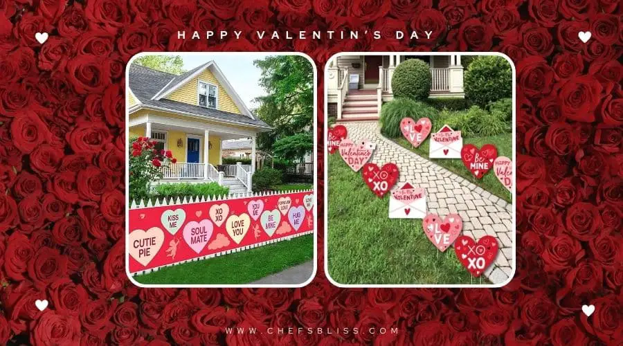 valentine’s day garden sign ideas