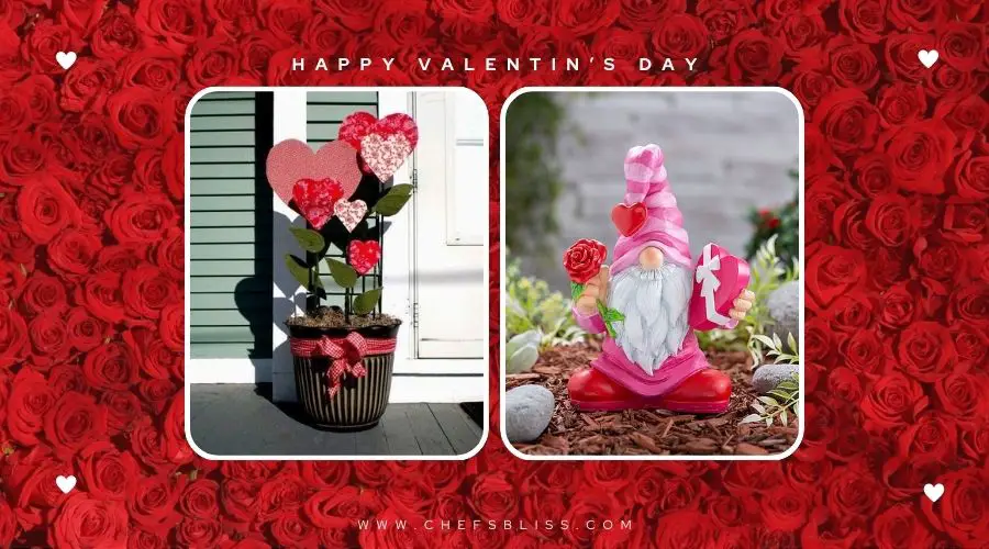 valentine’s day garden statue ideas