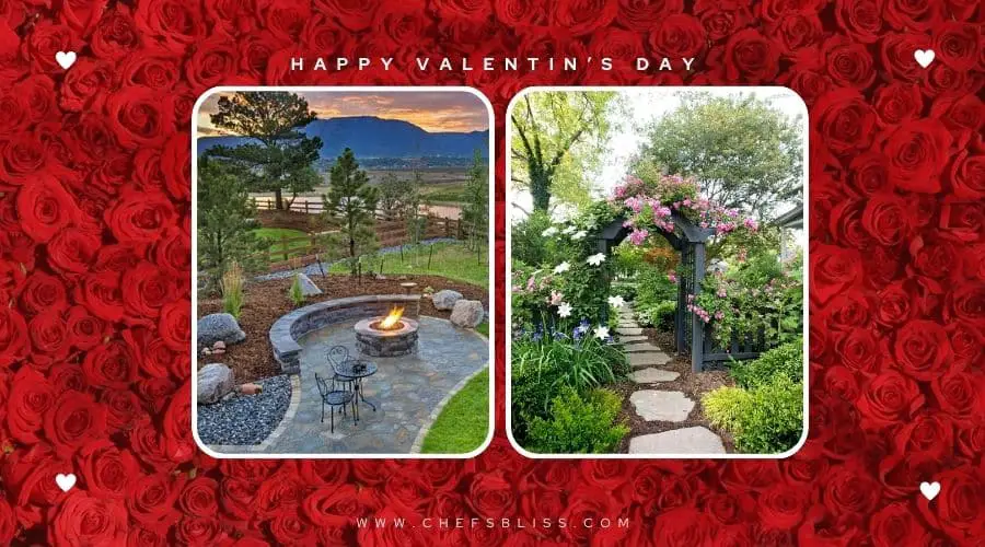 valentine’s day garden stone planter ideas