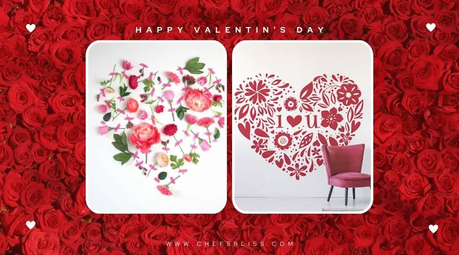 valentine’s day garden wall art ideas