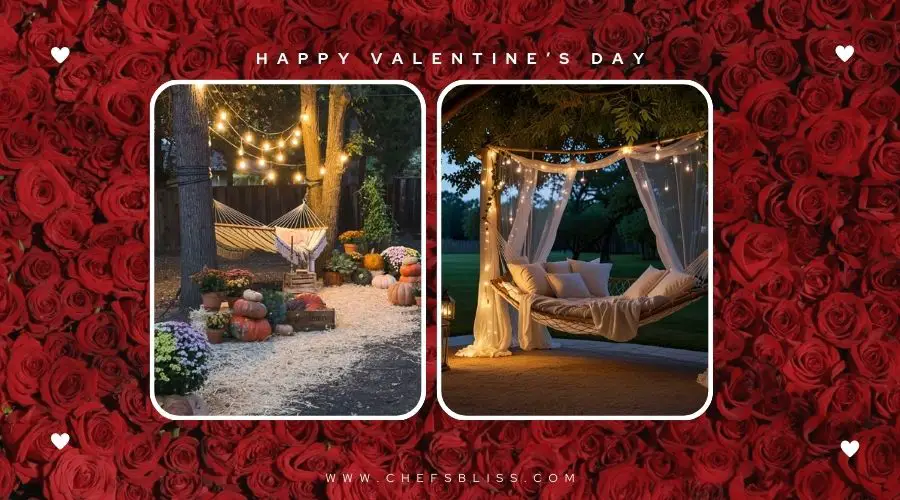 valentine’s day hammock decor ideas