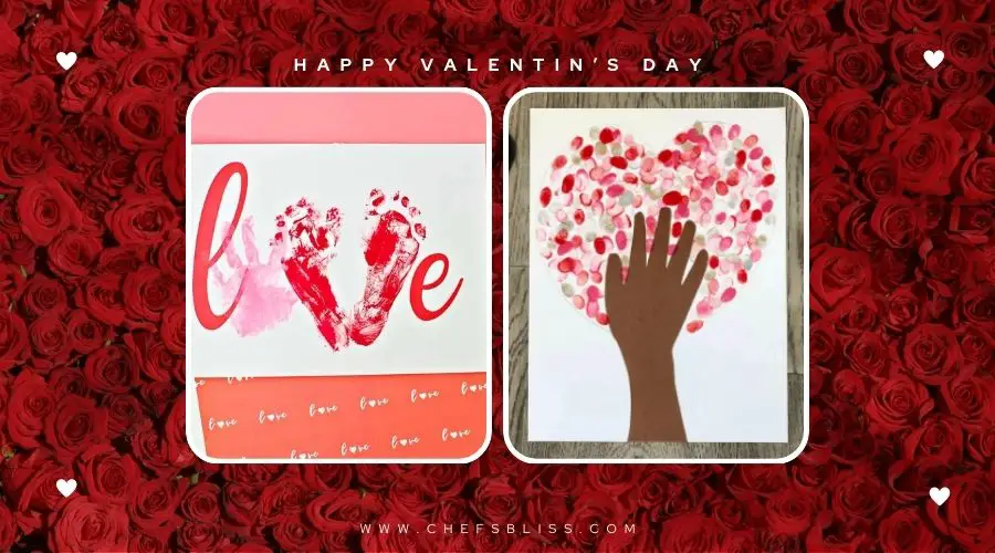 valentine’s day handprint craft ideas