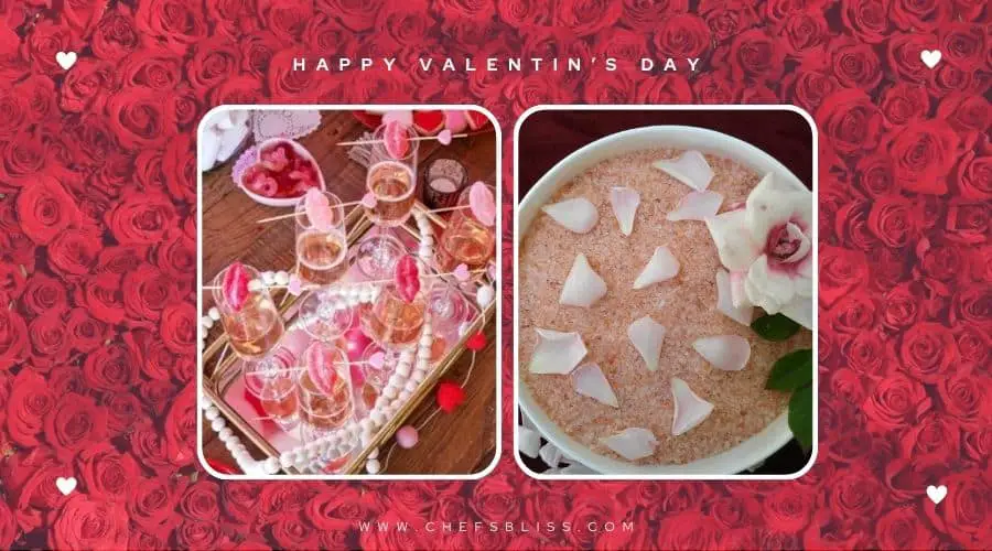 valentine’s day home spa ideas