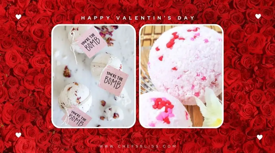 valentine’s day homemade bath bomb ideas