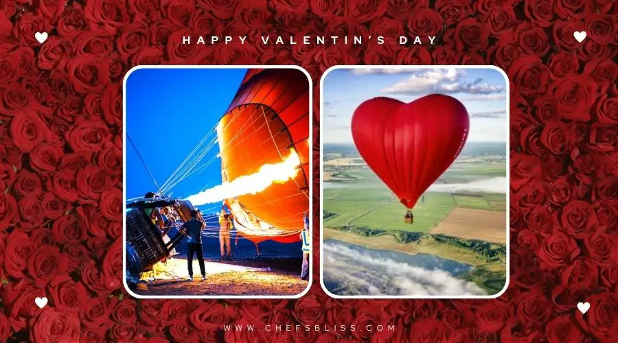 valentine’s day hot air balloon ride ideas