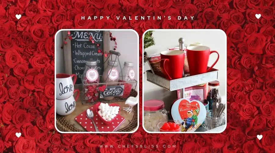 valentine’s day hot chocolate bar ideas