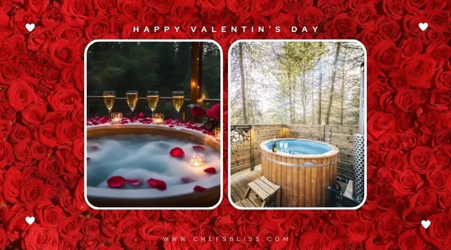 valentine’s day hot tub under the stars ideas