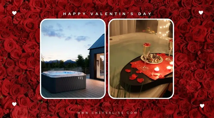 valentine’s day hot tub with a view ideas