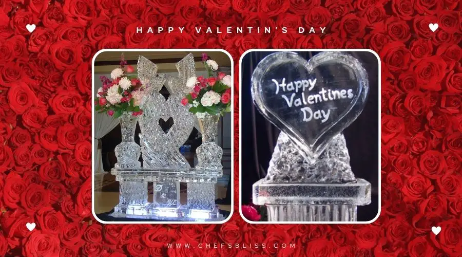 valentine’s day ice sculpture ideas