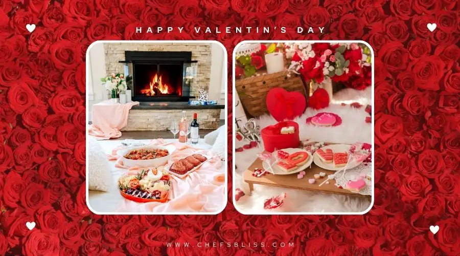 valentine’s day indoor picnic ideas