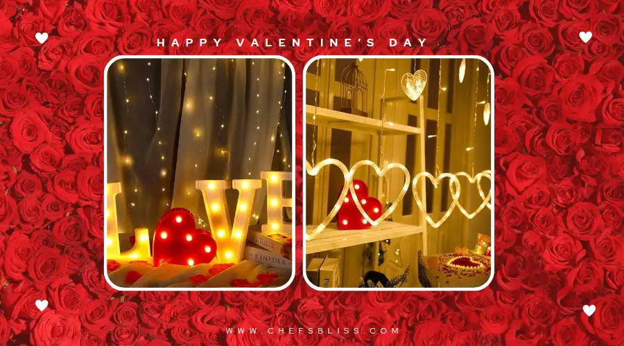 valentine’s day lighted decor ideas