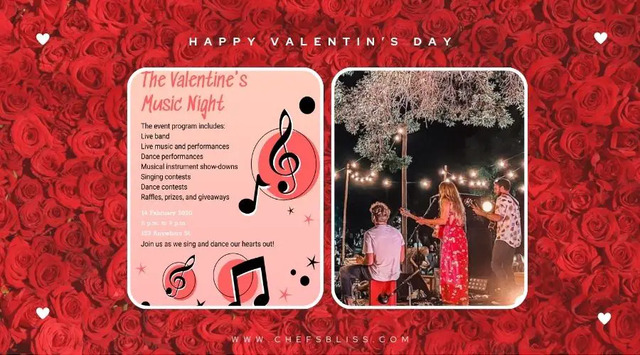 valentine’s day live music night ideas