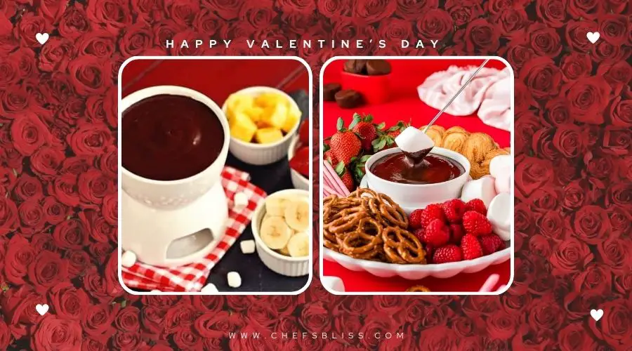 valentine’s day marshmallow fondue ideas