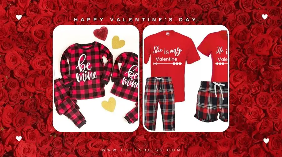 valentine’s day matching pajamas gift ideas