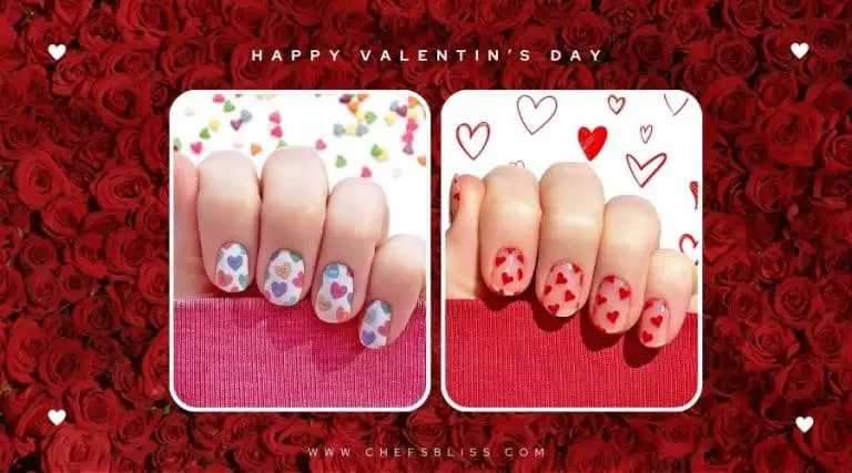 valentine’s day minimalist nail ideas