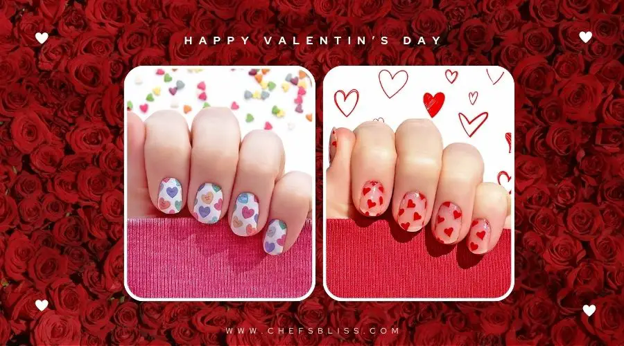 valentine’s day minimalist nail ideas