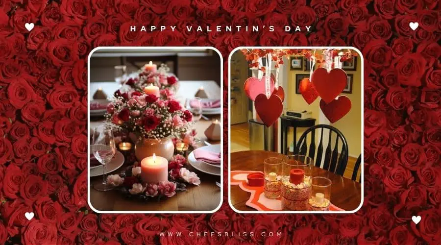 valentine’s day minimalist table decor ideas