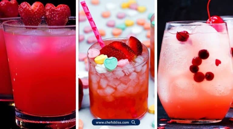 valentine's day mixed drink recipes