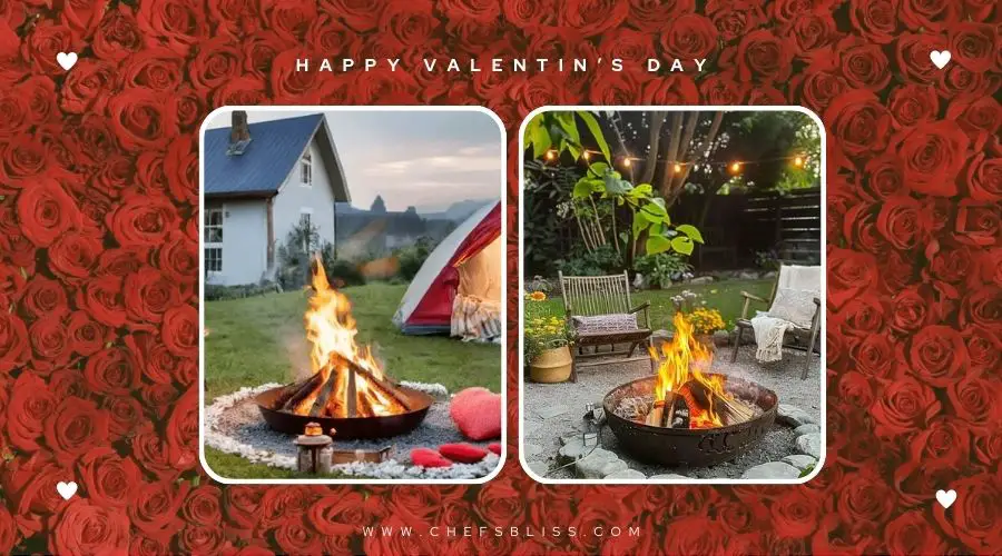 valentine’s day outdoor campfire ideas