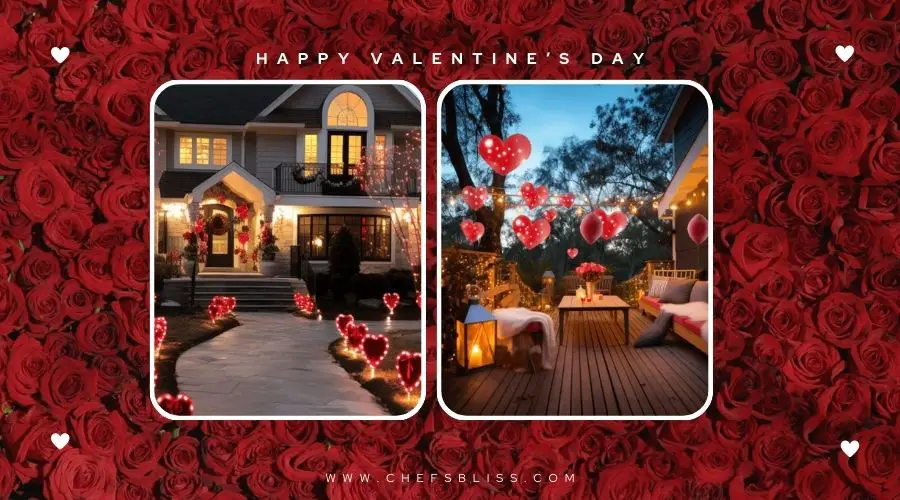 valentine’s day outdoor lighting decor ideas