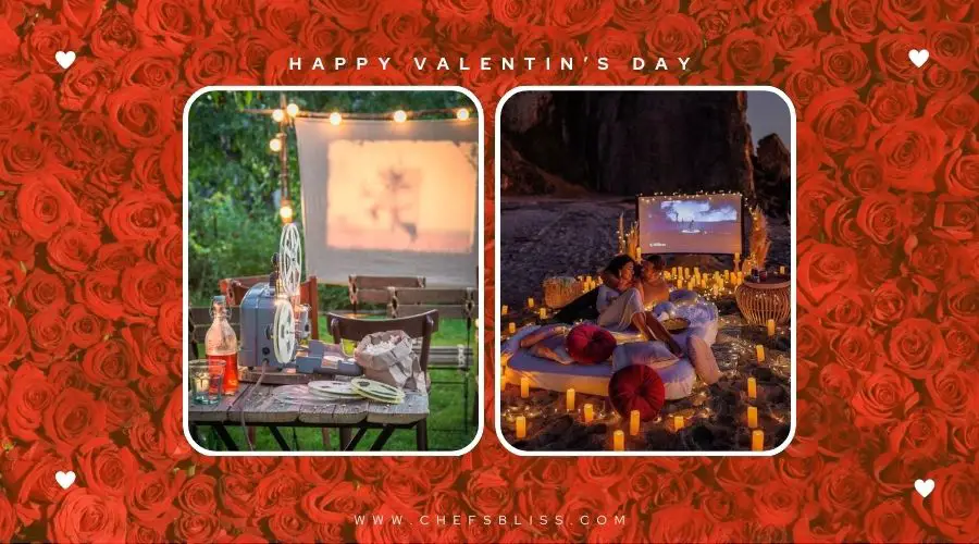 valentine’s day outdoor movie night ideas