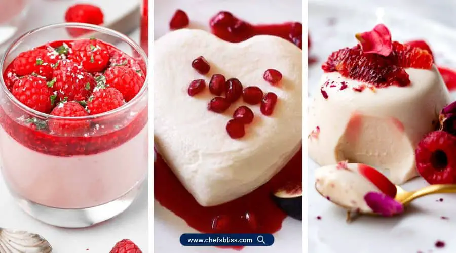 valentine's day panna cotta recipes