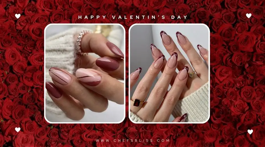 valentine’s day pastel nail design ideas