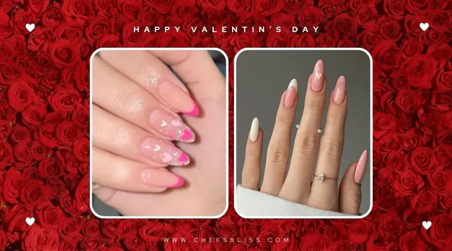 valentine’s day pastel nail ideas