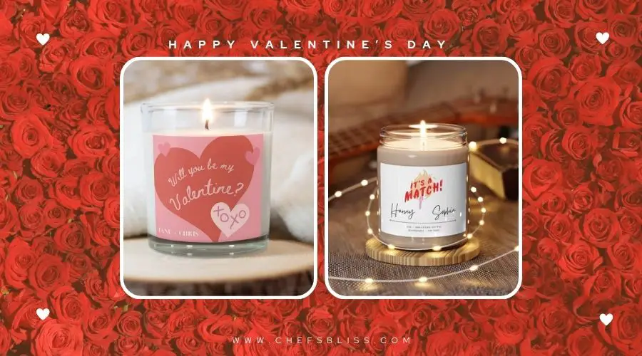 valentine’s day personalized candle gift ideas