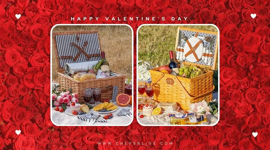 valentine’s day picnic basket gift ideas