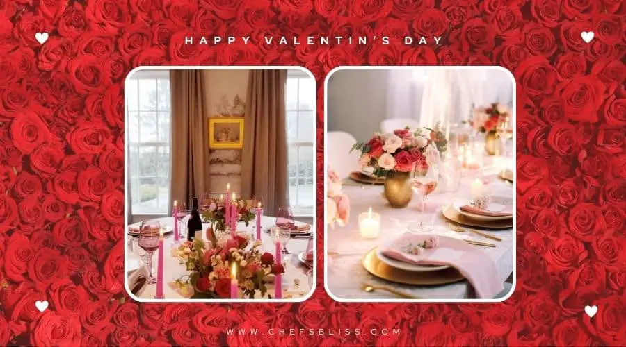 valentine’s day pink and gold decor ideas